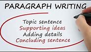 How to Write a Good Paragraph ⭐⭐⭐⭐⭐