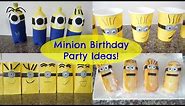 Minion Birthday Party Ideas!
