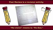 Peer Review: What is Peer Review?