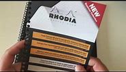 The Fountain Pen Guide for Lefties: Notepads to use & Rhodia Reverse-Book Review