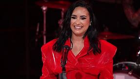 Demi Lovato delivers speech at American Heart Association event