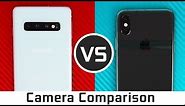 Samsung Galaxy S10 vs iPhone Xs - Camera Comparison