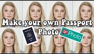 How to make your own passport photos | Cheap DIY | Taking and Printing them