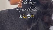 #gifted_by_GoodyHair A little hair inspo for the holiday season ☃️ #goodyhair #hairstyle #hairinspo #holidayhairstyle #volumehairstyle #clawcliphairstyle | Janafromhawaii
