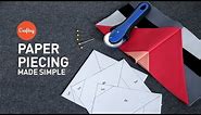 Paper piecing made simple | Quilting Tutorial with Angela Walters for Craftsy