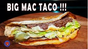 🍔 The Incredible BIG MAC TACO - If you like Big Macs YOU WILL LOVE THESE