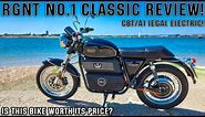 RGNT No.1 Classic Review! | CBT Legal Electric Motorcycle.