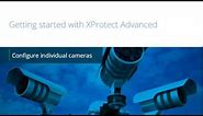 Getting Started with XProtect: Configure cameras