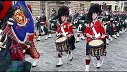 The Black Watch parade the Royal Mile - Green Hills of Tyrol [4K/UHD]