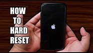 HOW TO Soft RESET IPHONE X / XR