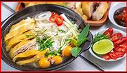 Cách nấu PHỞ GÀ ngon tuyệt với bí quyết Vỏ Chanh của Cô Ba | Vietnamese Chicken Pho Secret