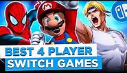 Top 15 4 PLAYER GAMES on NINTENDO SWITCH You Need To Play (2024)