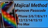 Remove Passcode iPhone 4/5/6/7/SE/8/X/11/12/13/14/15 Pro Max | How To Unlock iPhone Password Lock