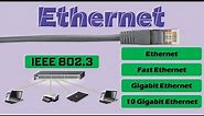 What is Ethernet and Ethernet Types in Computer Networks