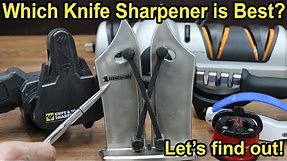 Which Knife Sharpener is Best? Let's find out!