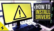 How To Install Drivers On Your New Gaming PC! - All Graphics Cards & Motherboards