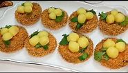 Bird's Nest Snack's Recipe by Panjwani food secrets | Potatoe bird's nest | evening snacks Recipe