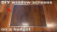 How to build window screens - DIY flyscreen