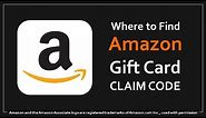 Where to Find Amazon Gift Card Claim Code