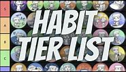 The Habit Tier List - 32 Habits (Which one should you build next?)