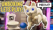 MarsCat - The First Bionic Cat Robot - UNBOXING, SETUP, AND PLAYING REVIEW!