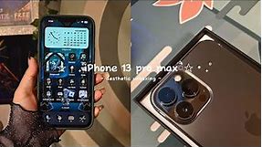 🌙♟️iPhone 13 pro max aesthetic unboxing | accessories & genshin impact
