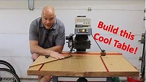 How to build the Ultimate Radial Arm Saw Table