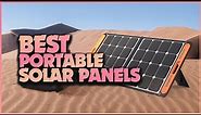 Best Portable Solar Panels for RV and Travel Trailer!