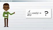 Derivative of Cos(x) | Definition, Proof & Functions
