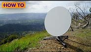 How to set up Starlink satellite internet