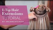 I-tip Hair Extensions Tutorial - Full Install by DreamCatchers Head Educator Dorothy
