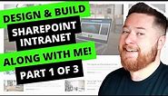 How to build a SharePoint Intranet | SharePoint Tutorial | SharePoint Designs (PART 1)