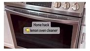 In between deep cleans try using this easy and chemical free oven cleaning tip- in an oven safe dish slice lemons and pour water over - bake for 20 minutes at 250 degrees. Let cool for few minutes then remove- use baking soda poured over lemon halves to scrub tougher spots and then use the lemon water mixture to wipe out the the oven and stovetop. The lemon water when baked steams into the oven and naturally degreases and neutralizes odors. This works great for microwaves as well. Share with a f
