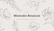 Minimalist Botanical Drawings