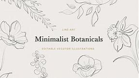 Minimalist Botanical Drawings