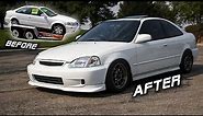 Building a *CLEAN* Honda Civic in 10 Minutes! (Less is MORE!)