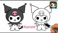 How to Draw Kuromi Easy | Sanrio