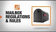 Mailbox Regulations and Rules | The Home Depot