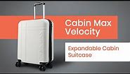 Cabin Max Velocity Expandable Cabin Suitcase 55x40x20 cm