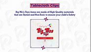 Clear Plastic Tablecloth Clips – Picnicking Accessory - Set of 72