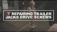 Repairing Your Trailer Jack Drive Screw