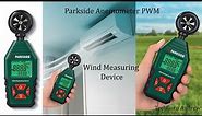 Parkside Anemometer PWM A1 TESTING