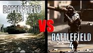 Battlefield 3 vs. Battlefield 4 (Graphics and Sound comparison)