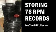 Storing 78 RPM Records