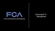 Uconnect® 5 NAV - Navigation | How To | Chrysler, Dodge, Jeep, Ram, Fiat & Alfa Romeo Vehicles