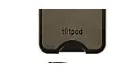 Tiltpod Keychain stand and case for iPhone 5, mini pivoting tripod - black
