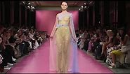 See through fashion week show runway super models haute couture