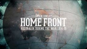 The Australian home front during WWI