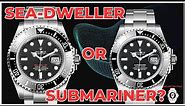 Rolex Submariner vs Sea-Dweller Review