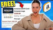 FREE Amazon Gift Card Codes ➡️ How I've been shopping at Amazon for FREE (working site-wide)
